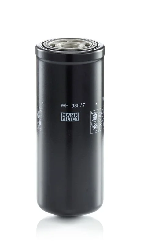 Filtras, hidraulinė sistema MANN-FILTER WH980/7