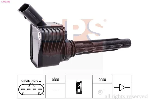 Ignition Coil EPS 1.970.630