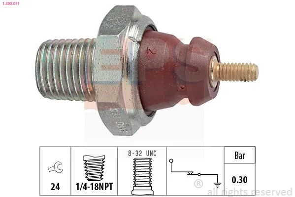 Oil Pressure Switch EPS 1.800.011