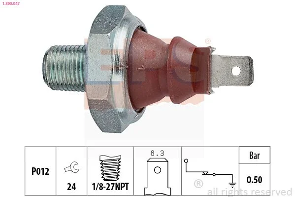 Oil Pressure Switch EPS 1.800.047