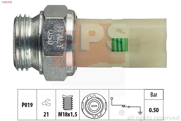 Oil Pressure Switch EPS 1.800.075