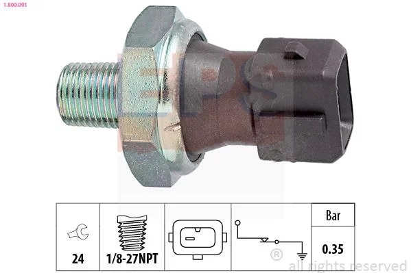 Oil Pressure Switch EPS 1.800.091