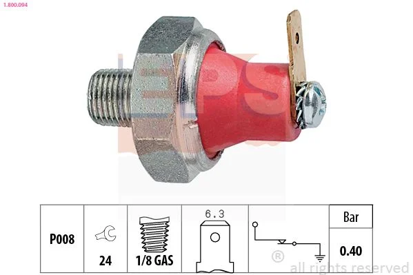 Oil Pressure Switch EPS 1.800.094