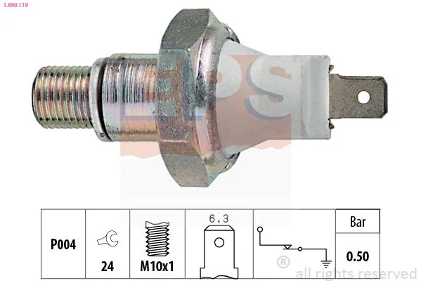 Oil Pressure Switch EPS 1.800.119