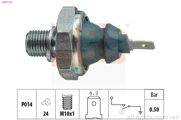 Oil Pressure Switch EPS 1.800.138