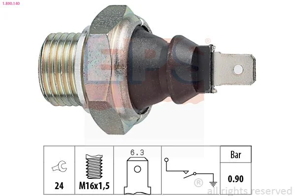 Oil Pressure Switch EPS 1.800.140