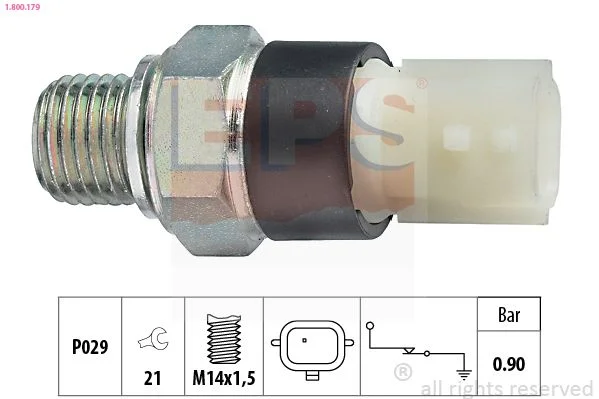 Oil Pressure Switch EPS 1.800.179