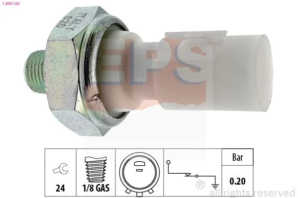 Spínač tlaku oleja EPS 1.800.182
