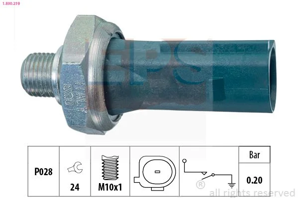 Oil Pressure Switch EPS 1.800.219