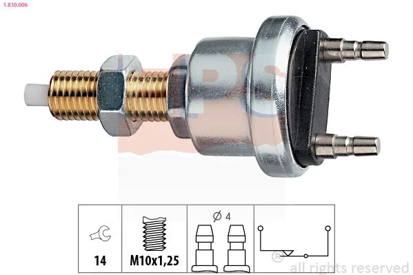 Spínač brzdových svetiel EPS 1.810.006