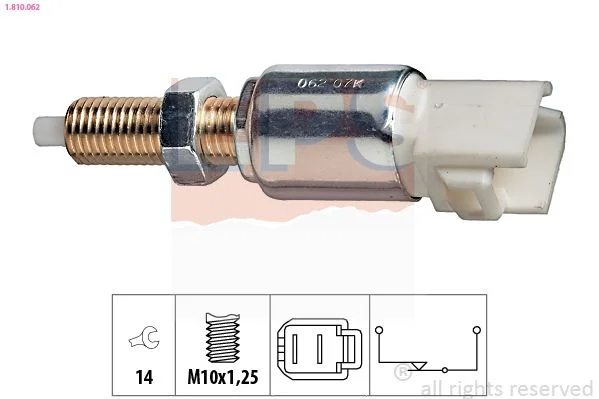 Spínač brzdových svetiel EPS 1.810.062