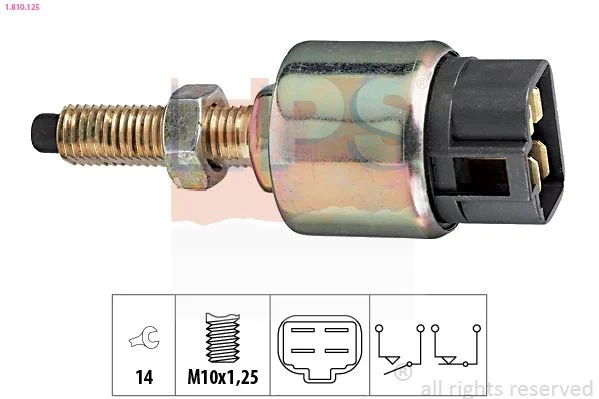 Spínač brzdových svetiel EPS 1.810.125