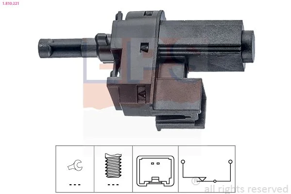 Switch, clutch control (cruise control) EPS 1.810.221