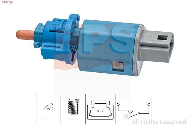 Switch, clutch control (cruise control) EPS 1.810.274