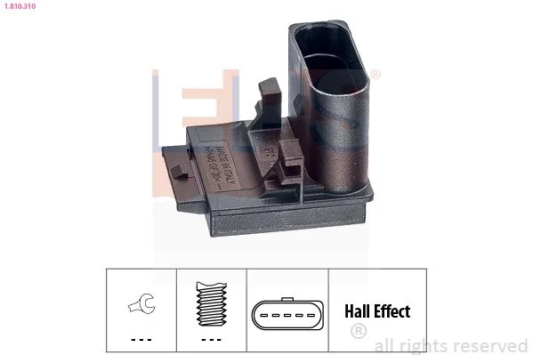 Switch, clutch control (cruise control) EPS 1.810.310