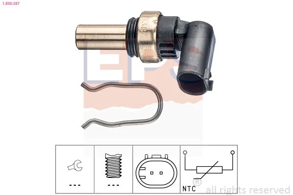 Sensor, coolant temperature EPS 1.830.387