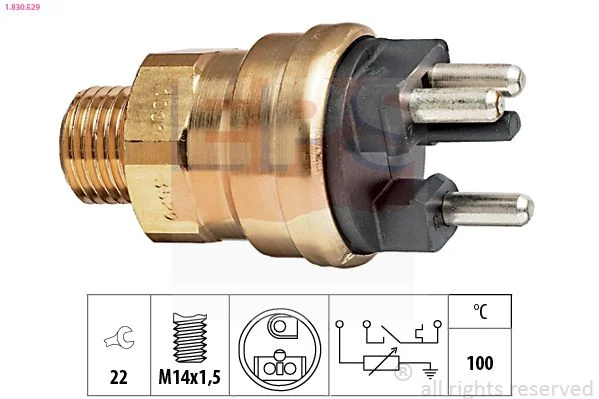 Sensor, coolant temperature EPS 1.830.529
