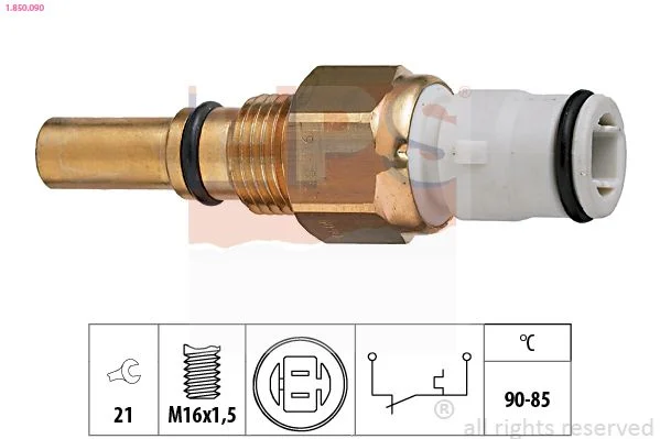 Temperature Switch, radiator fan EPS 1.850.090