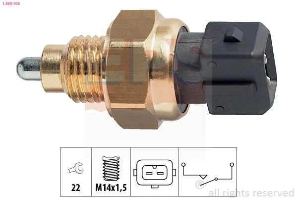 Switch, reverse light EPS 1.860.108