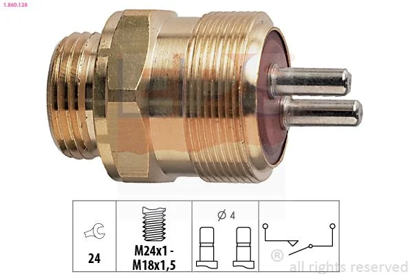 Switch, reverse light EPS 1.860.128