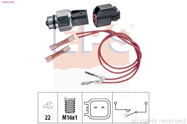 Switch, reverse light EPS 1.860.275K