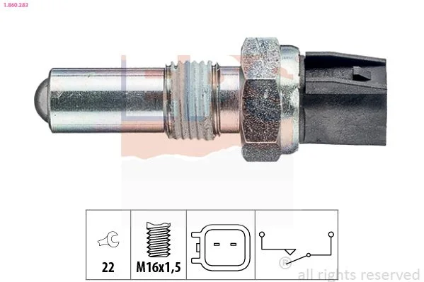 Switch, reverse light EPS 1.860.283