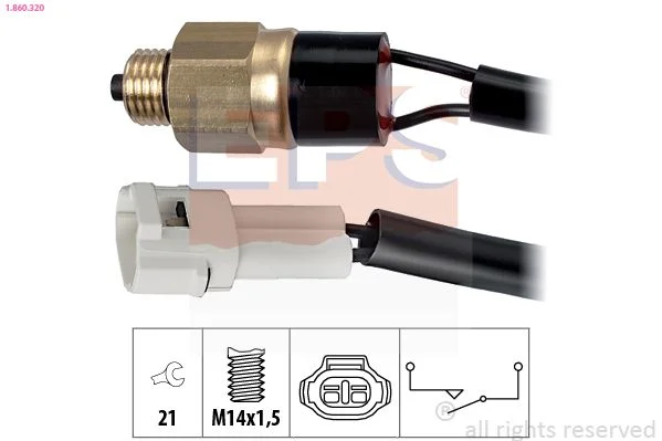 Switch, reverse light EPS 1.860.320
