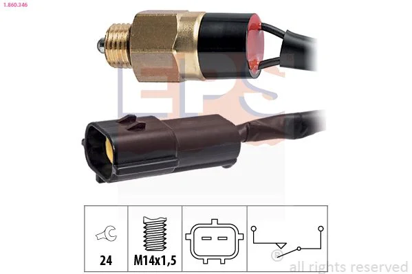 Switch, reverse light EPS 1.860.346
