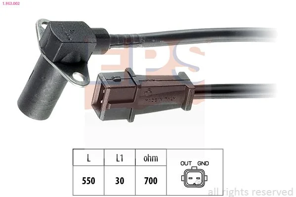 Sensor, crankshaft pulse EPS 1.953.002