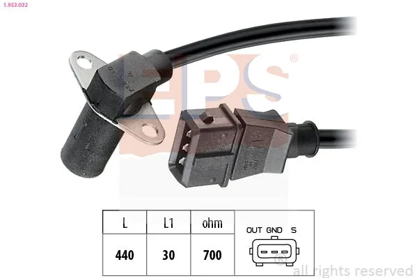Sensor, crankshaft pulse EPS 1.953.032