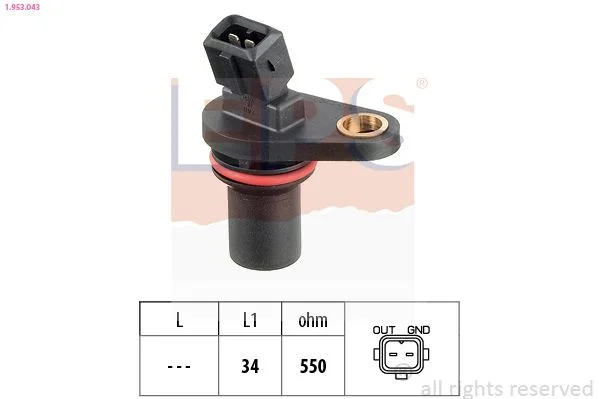 Sensor, camshaft position EPS 1.953.043
