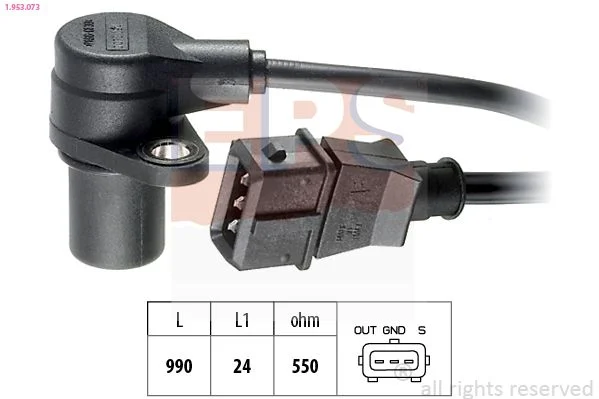 Sensor, crankshaft pulse EPS 1.953.073