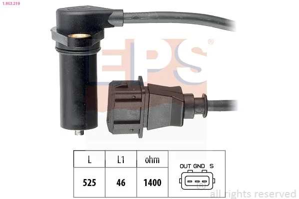 Sensor, crankshaft pulse EPS 1.953.219