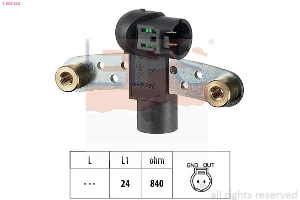 Sensor, crankshaft pulse EPS 1.953.324