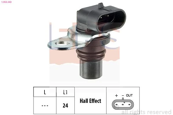 Sensor, camshaft position EPS 1.953.343