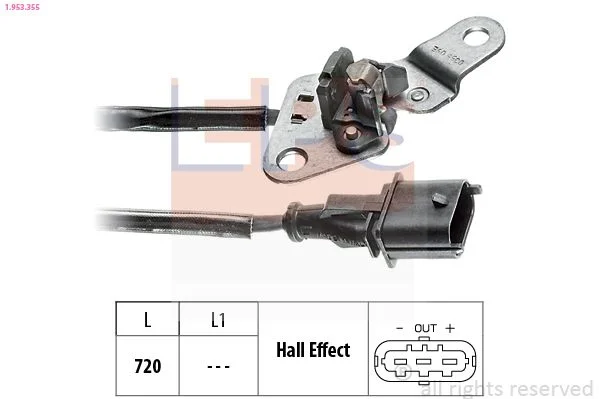 Sensor, camshaft position EPS 1.953.355