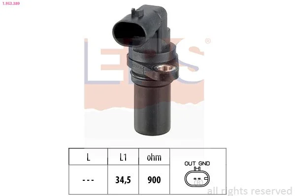 Sensor, crankshaft pulse EPS 1.953.389