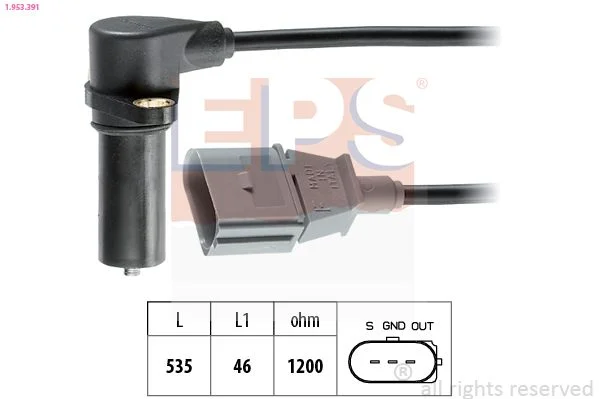 Sensor, crankshaft pulse EPS 1.953.391