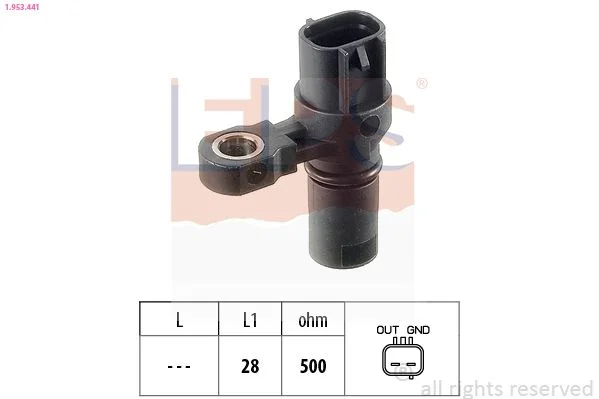 Senzor otáčok, automatická prevodovka EPS 1.953.441