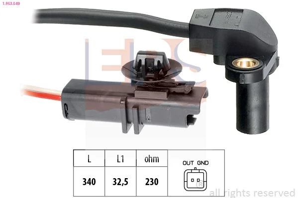 Sensor, crankshaft pulse EPS 1.953.549
