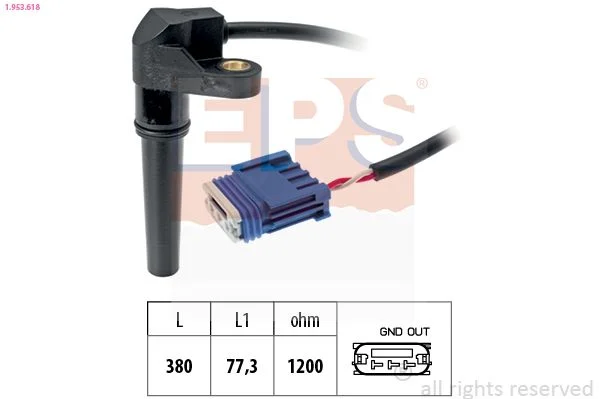 Senzor otáčok, automatická prevodovka EPS 1.953.618