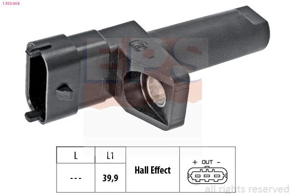 Sensor, crankshaft pulse EPS 1.953.654