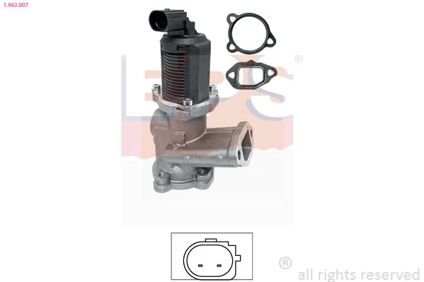 EGR ventil EPS 1.963.007