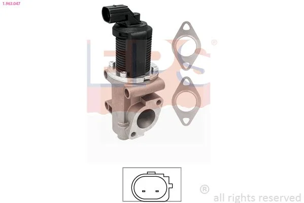 EGR Valve EPS 1.963.047