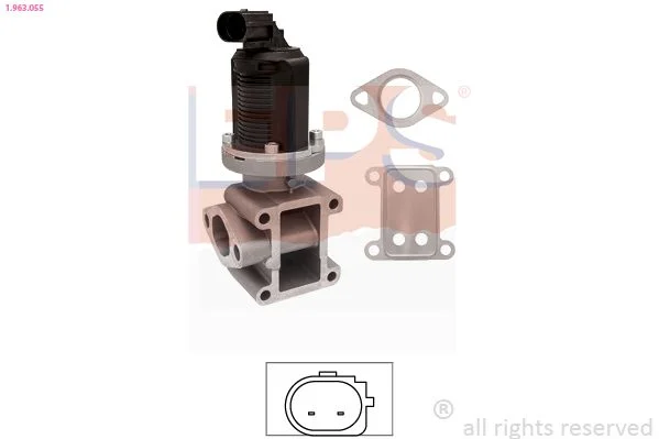 EGR ventil EPS 1.963.055