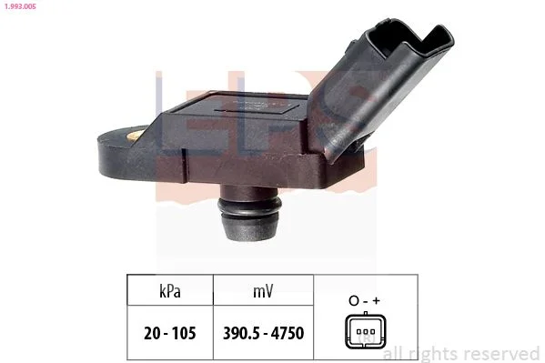 Air Pressure Sensor, altitude adaption EPS 1.993.005