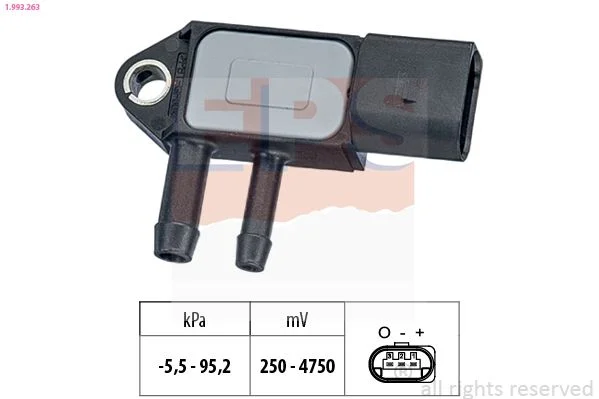 Snímač tlaku, posilňovač bŕzd EPS 1.993.263