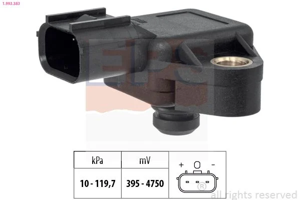 Air Pressure Sensor, altitude adaption EPS 1.993.383