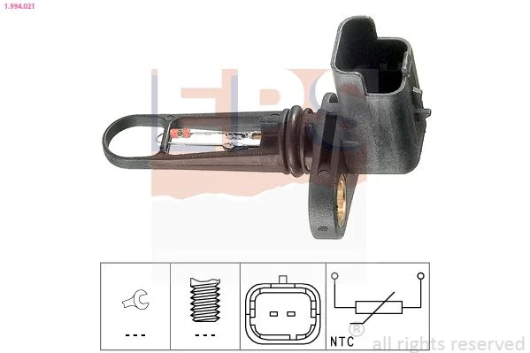 Sensor, intake air temperature EPS 1.994.021