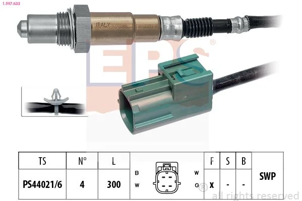 Oxygen Sensor EPS 1.997.633